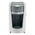 Leitz IQ OptiMax Office Micro Cut Paper Shredder Security P5 35L - White