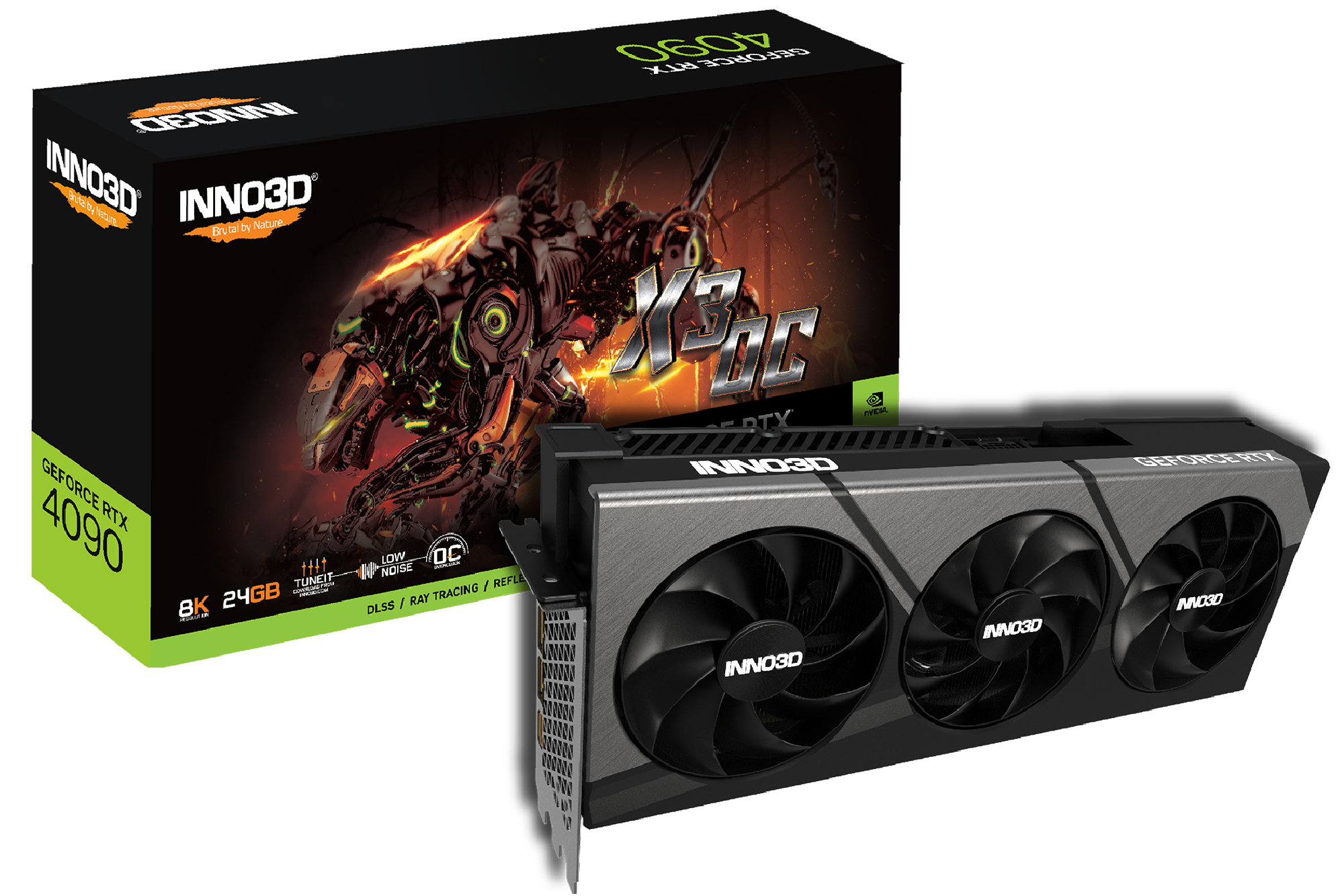 Image of Inno3D GeForce RTX 4090 X3 OC NVIDIA 24 GB GDDR6X