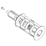 Datamax O'Neil DPR78-2717-01 printer/scanner spare part