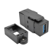 Tripp Lite U325-000-KP-BK keystone module