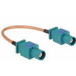 DeLOCK 89662 coaxial cable RG-316 0.15 m FAKRA Z Brown, Green