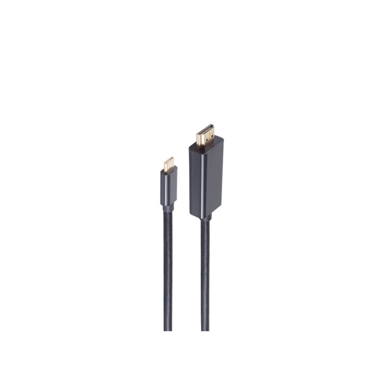 EU Product - HDMI Anschlusskab. USB 3.1 Typ C Stecker 60Hz 1m
