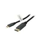 Synergy 21 S215442V3 video cable adapter 1.8 m USB Type-C DisplayPort Black