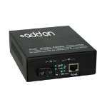 AddOn Networks 1000BTX-1000BSX network media converter 1000 Mbit/s 850 nm Black
