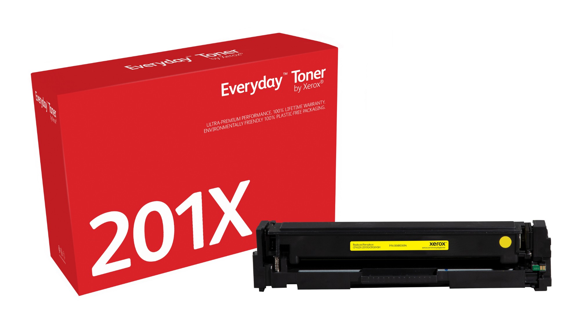 Image of Xerox 006R03694 Toner cartridge yellow. 2.3K pages (replaces Canon 045