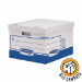 Bankers Box BOX DAMAGED - Heavy-Duty Large Blue Box Pack of 10
