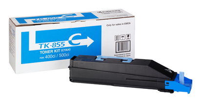 Kyocera 1T02H7CEU0/TK-855C Toner cyan. 18K pages/5% for KM TASKalfa 40