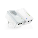 TP-Link TL-WPA4225 KIT 500 Mbit/s Ethernet LAN Wi-Fi White 2 pc(s)