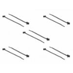 DeLOCK 18893 cable tie Releasable cable tie Nylon Black 10 pc(s)