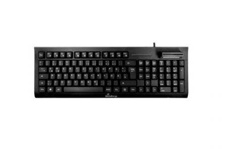 MROS115 MEDIARANGE Tastatur USB 2.0 mit Chip-Karten Terminal schwarz