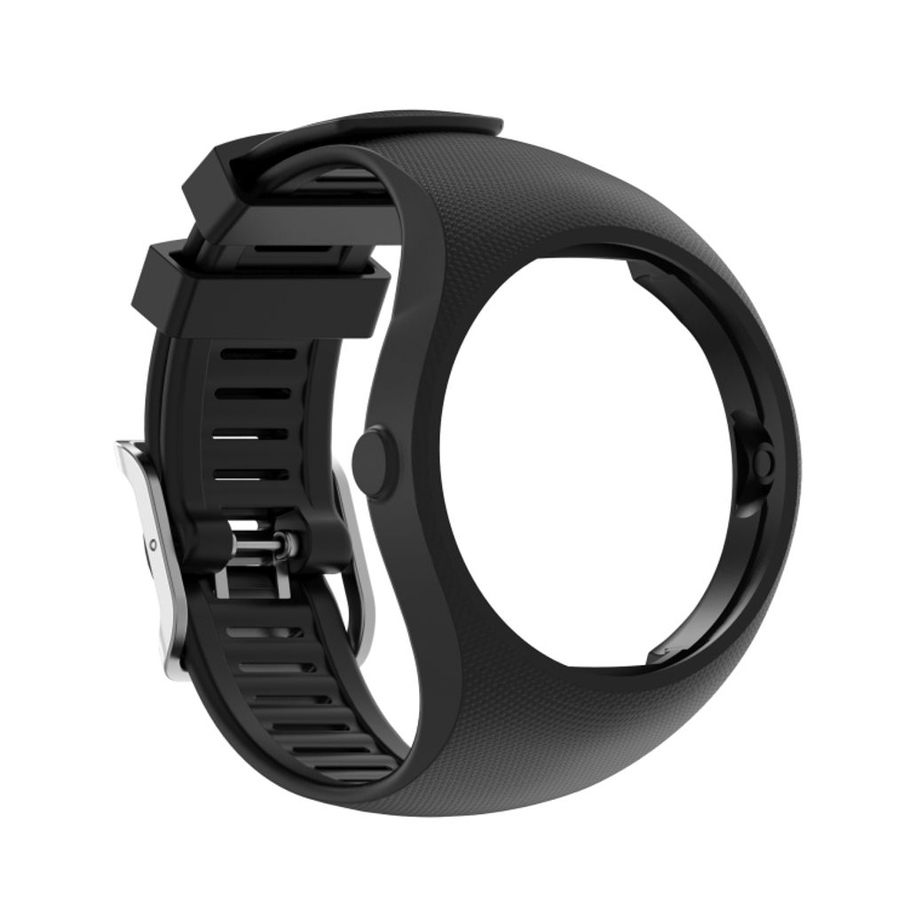 EU Product - M200 Silicone watch strap - Black thumbnail