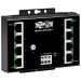 Tripp Lite NFI-U08-1 8-Port Unmanaged Fast Industrial Ethernet Switch - 10/100 Mbps, Ruggedized, -40° to 75°C, DIN/Wall Mount