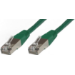 Microconnect STP60025G networking cable Green 0.25 m Cat6 F/UTP (FTP)