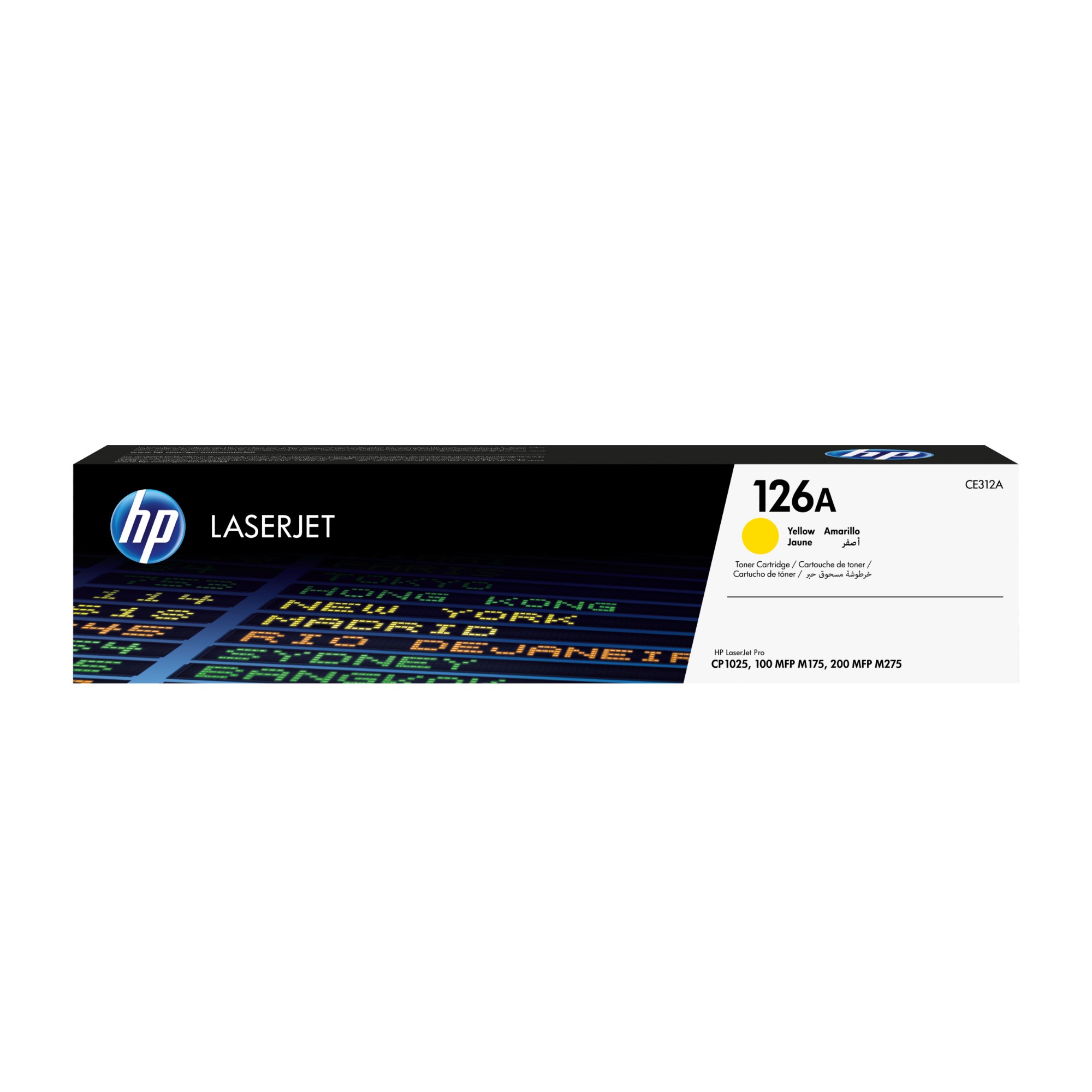 HP CE312A/126A Toner yellow. 1K pages ISO/IEC 19798 for HP LJ Pro CP 1