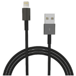 4XEM 15ft. USB 2.0 - 8-pin Lightning m/m 179.9" (4.57 m) Black