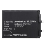 CoreParts MBXMP-BA1768 mobile phone spare part Battery Black