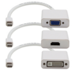 AddOn Networks MDP2VGA-HDMI-DVI-W video cable adapter 7.87" (0.2 m) Mini DisplayPort