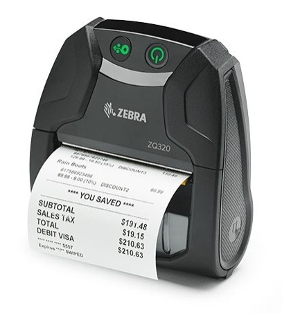 Zebra ZQ320 label printer Direct thermal 203 x 203 DPI Wired & Wireless