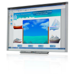 SMART Technologies SBX880 interactive whiteboard 195.6 cm (77") Touchscreen White USB