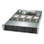 Supermicro SSG-620P-ACR16L server barebone Intel C621A LGA 4189 Rack (2U) Black, Silver