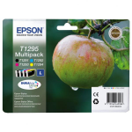 Epson C13T12954020/T1295 Ink cartridge multi pack Bk,C,M,Y Blister Radio Frequency 11,2 ml + 3x7 ml Pack=4 for Epson Stylus BX 320/SX 235 W/SX 420/SX 525/WF 3500