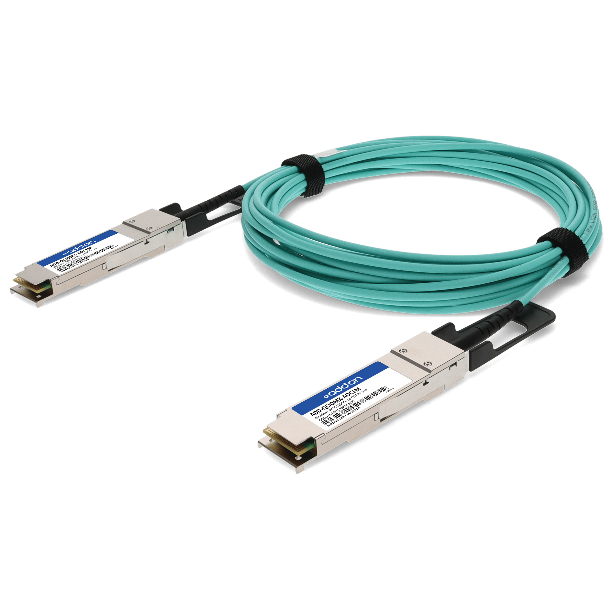 AddOn Networks ADD-QCIQMX-AOC1M InfiniBand/fibre optic cable 1 m QSFP+