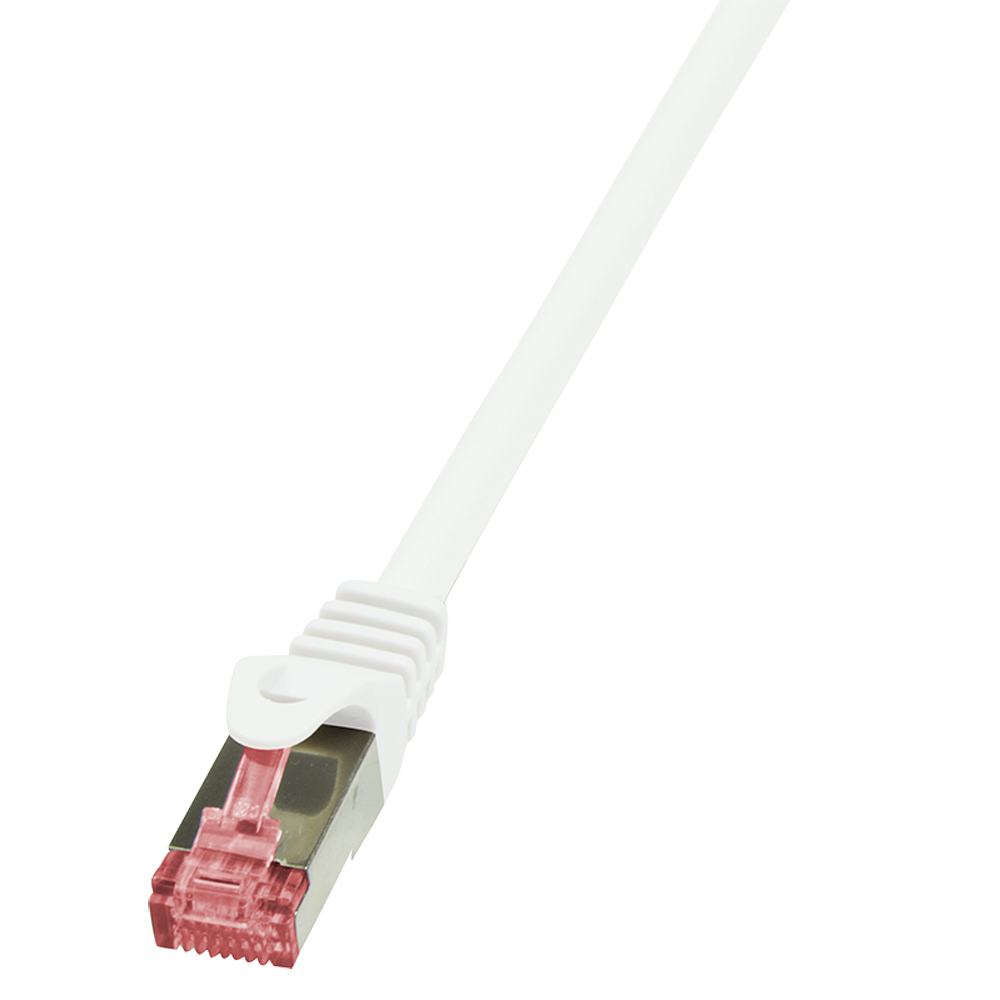 Image of LogiLink 1m Cat.6 S/FTP networking cable White Cat6 S/FTP (S-STP)