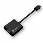 Techly IDATA-HDMI-VGA4 video cable adapter VGA (D-Sub) HDMI Type C (Mini) Black