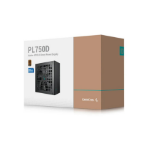 Deepcool PL750D 750W 80+ Bronze Certified Non-Modular ATX Power Supply(Direct Cable), 120mm Fan, DC to DC, ATX3.1, 100,000 MTBF, 85% Efficiency