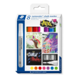 Staedtler 344 C8 chalk marker Bullet Assorted colours 8 pc(s)