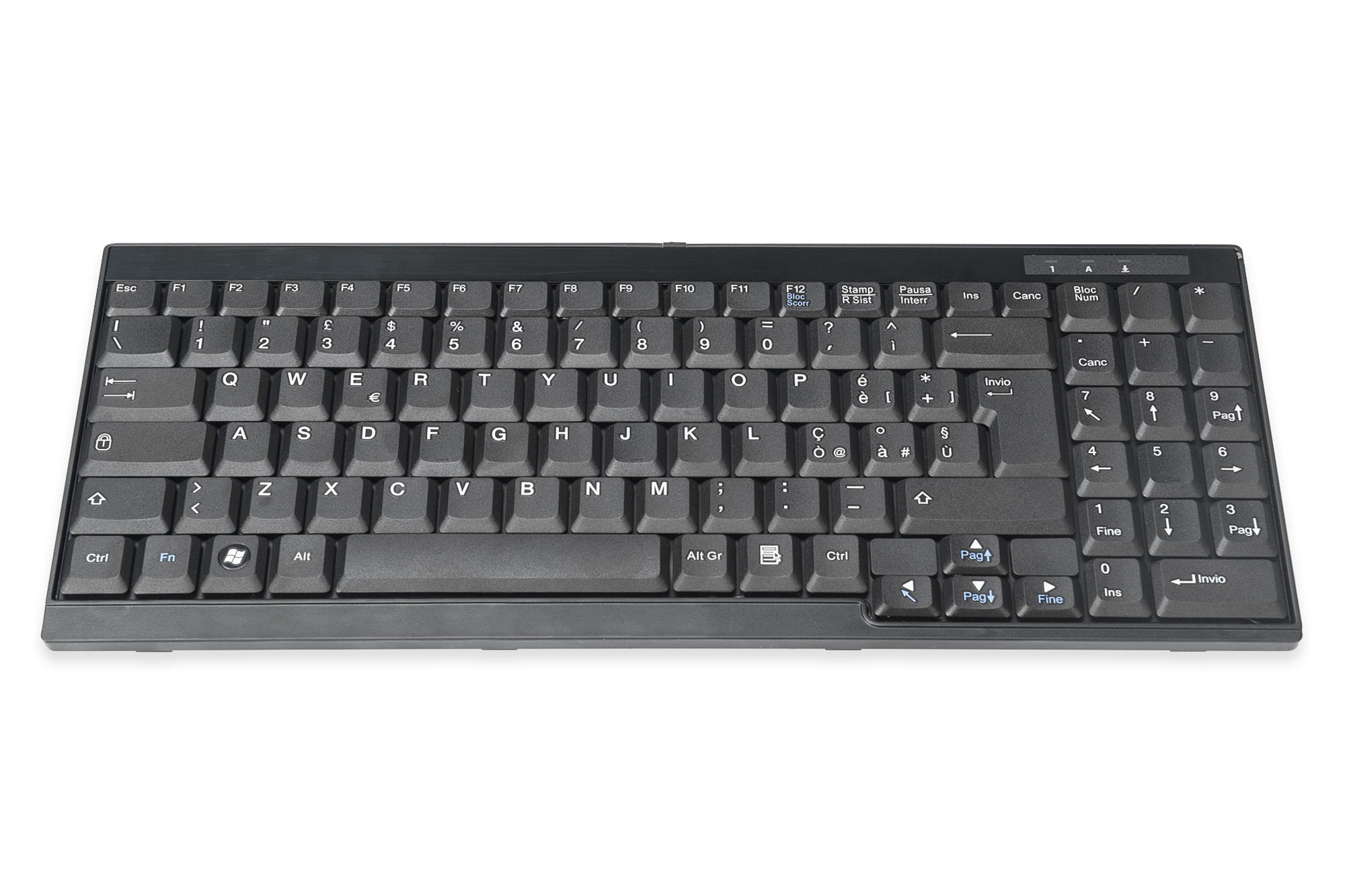 Digitus Keyboard Suitable for TFT Consoles. Italian Layout
