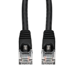 AddOn Networks ADD-2FCAT6-BK-25PK networking cable Black 24" (0.61 m) Cat6 U/UTP (UTP)