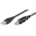 Microconnect USBAB3B-LSZH USB cable USB 2.0 3 m USB A USB B Black
