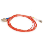 Monoprice 2628 InfiniBand/fibre optic cable 118.1" (3 m) 2x LC 2x SC OFNR OM1 Orange