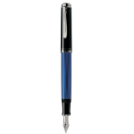 Pelikan M405 fountain pen Built-in filling system Black, Blue, Silver 1 pc(s)