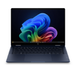HP EliteBook X Flip G2i 14 inch Notebook Next Gen AI PC Wolf Pro Security Edition Copilot+ PC Intel Core Ultra 7 356H Hybrid (2-in-1) 35.6 cm (14") Touchscreen 3K 32 GB LPDDR5x-SDRAM 512 GB SSD Wi-Fi 7 (802.11be) Windows 11 Pro Blue