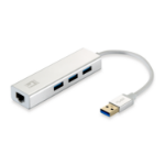 LevelOne Gigabit USB Network Adapter, USB Hub