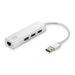 LevelOne Gigabit USB Network Adapter, USB Hub