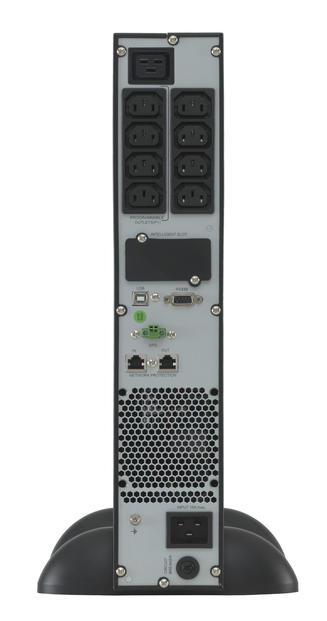 ONLINE USV-Systeme ZINTO 3000 Linjeinteraktiv 3 kVA 2700 W 9 AC-utgångar