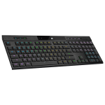 Corsair K100 AIR clavier Jouer USB + RF Wireless + Bluetooth QWERTY Anglais Noir