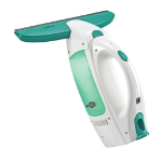 Leifheit 51000 elektrische raamreiniger Turkoois, Wit