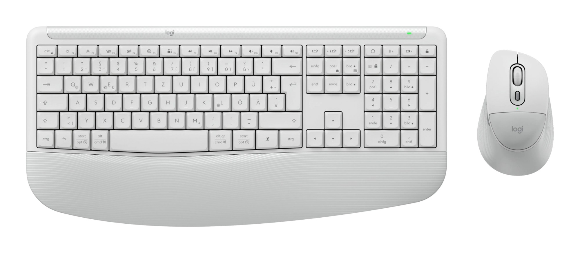 Logitech Signature Comfort Plus Combo MK880 keyboard Mouse included Un