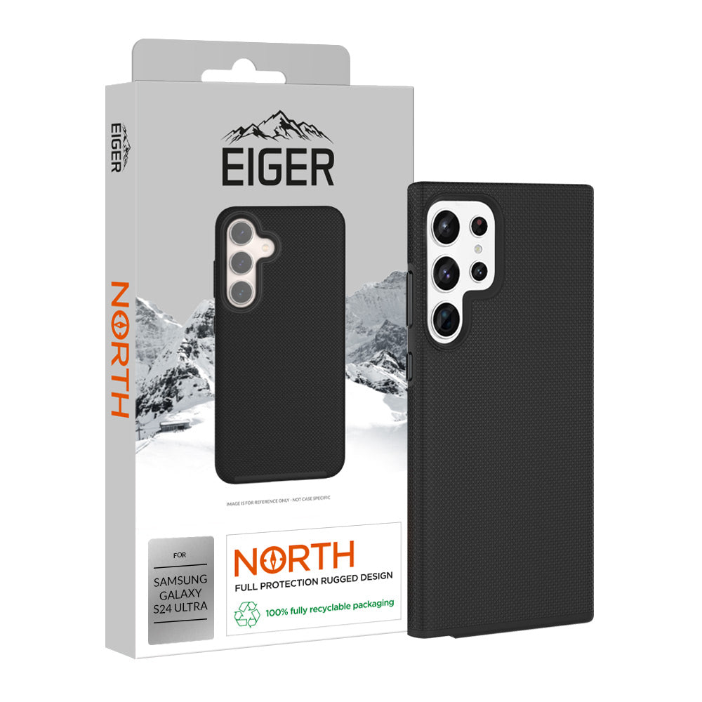 EIGER EGCA00558 mobile phone case 17.3 cm (6.8") Cover Black