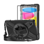 Advanced Accessories iPad 10.9inch 10th Gen / 11inch 11th Gen Rugged Case W/ Scr Pro (Black)