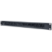 Intellinet 19" Cable Entry Panel, 1U, with Brush Insert, Black