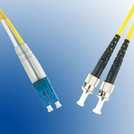 Microconnect LC/PC-ST/PC 2m fibre optic cable Orange
