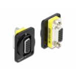 DeLOCK 86792 tussenstuk voor kabels VGA Zwart