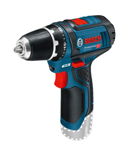 Bosch GSR 12V-15 Professional 1300 RPM 600 g Black, Blue