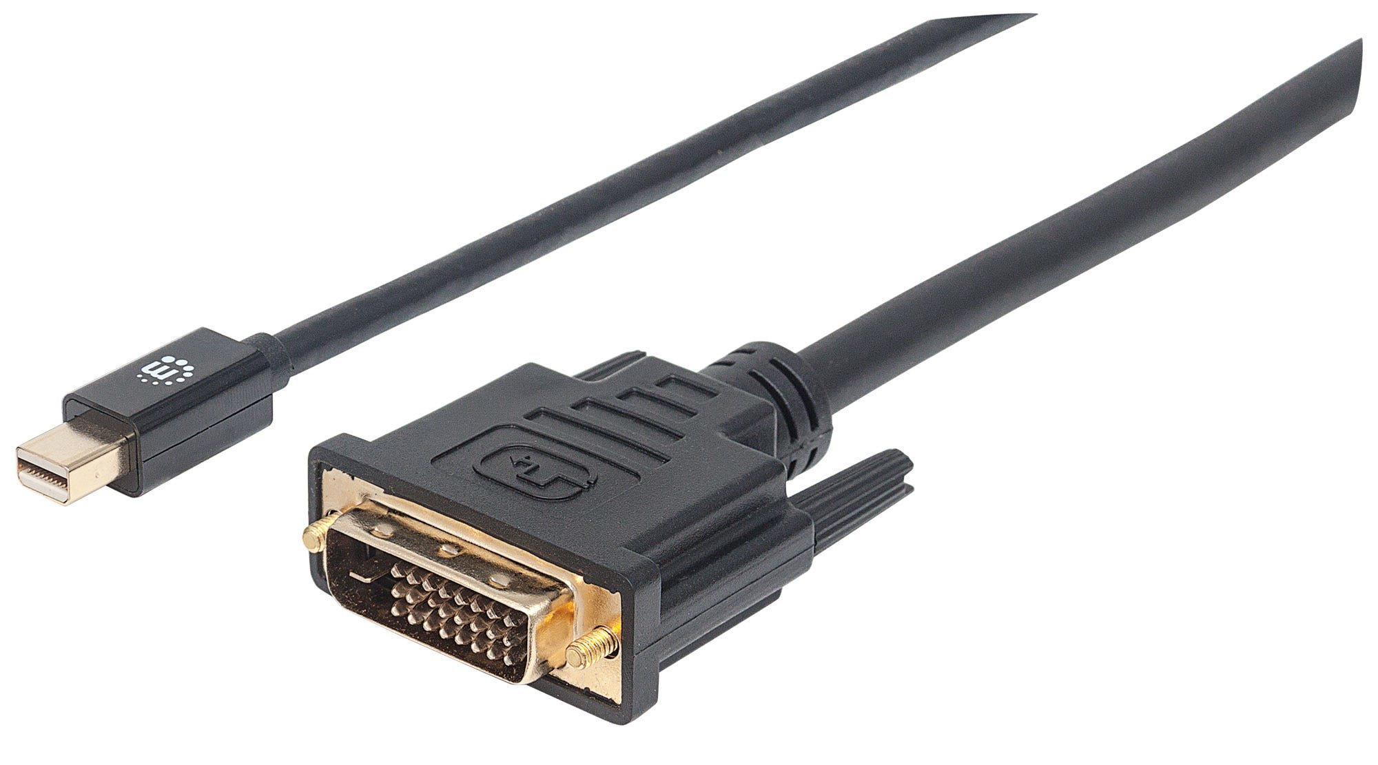 Image of Manhattan Mini DisplayPort 1.2a to DVI-D 24+1 Cable (Clearance...