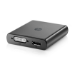 HP Dual Output USB graphics adapter 2560 x 1600 pixels Black